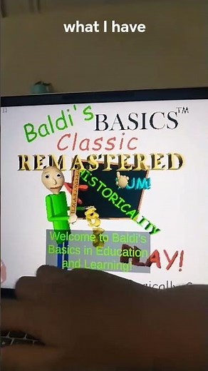 baldi basic classic remastered mod menu