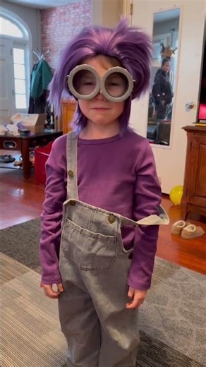 Purple and yellow minions costumes