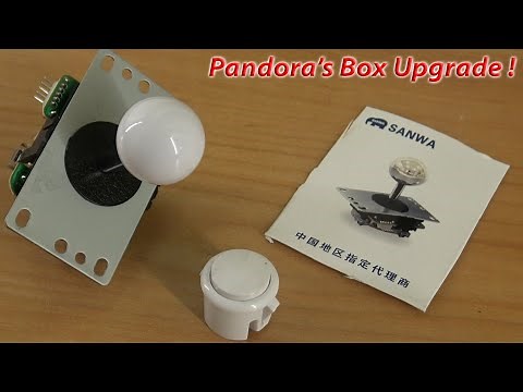 Sanwa Button & Joystick Pandora's Box Upgrade Tutorial