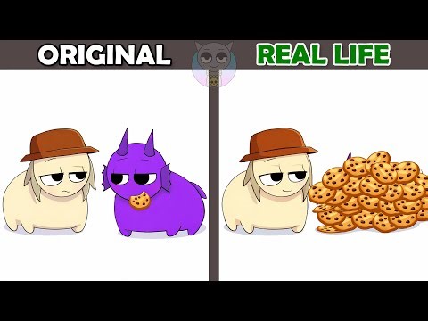 Best TikToks of Incredibox Sprunki: Tunner & Durple’s Cookie Deal?! 🍪😏 | Original vs Plush Toys