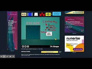 Level 24 Walkthrough for 40x Escape on coolmathgames.com