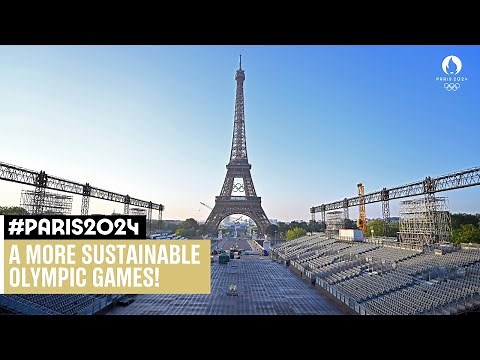 A more sustainable Olympic Games! 💚 How Paris 2024 is doing more with less