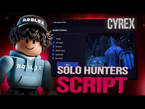Solo Hunters Script *NO KEY* - Auto Farm, Kill Aura, Auto Skills, Auto Dungeons & More