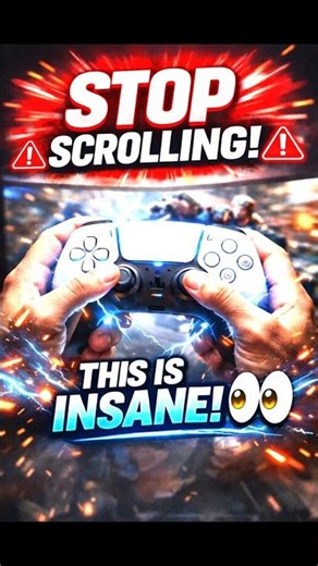 PS5 Controller INSANE Haptic Feedback 😱 You Won’t Believe This! #ps5 #shorts