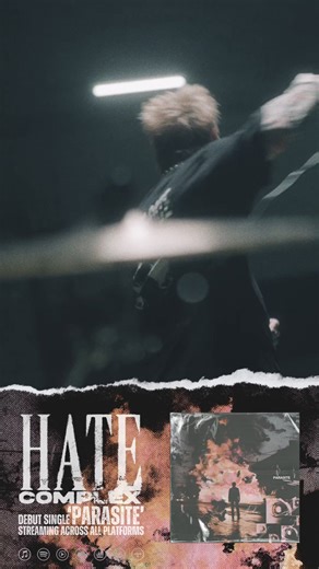 Band: Hate Complex Genre: Deathcore Location: Australia Bio: It's often talked about how there must be something in the water in Australia when it comes to the heavy music scene as the country has a stellar track record of birthing wildly talented and impactful bands. Hate Complex is the latest addition to this heralded history and their debut single 'Parasite' cements that with it's almost 3 minutes of relentless aggression. Hate Complex may be a new project, but their members are far from new 