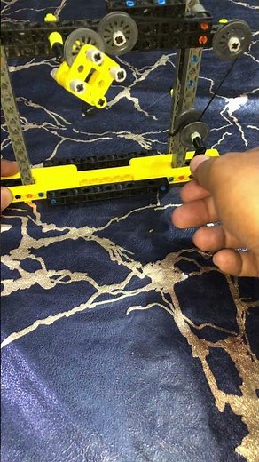 DIY Mini Crane Machine Clementoni Scientific Mechanics Kit working Crane with Pulley 🏗️ #imalidotcom