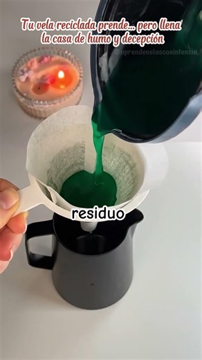 🧲 El Truco del Imán: El Secreto para Velas Recicladas Sin Humo Negro