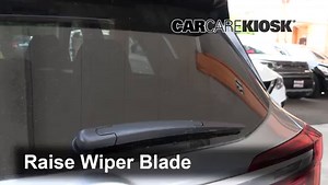 Rear Windshield Wiper Blade Change: 2021 Kia Seltos S 2.0L 4 Cyl.
