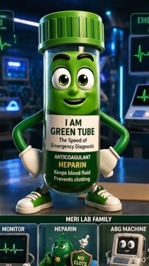 Green Blood Tube Explained: The Hidden Science Behind Your Blood Test 🩸🔬🧪#shorts #ytshorts #serology