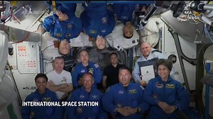 Change in command aboard the Space Station