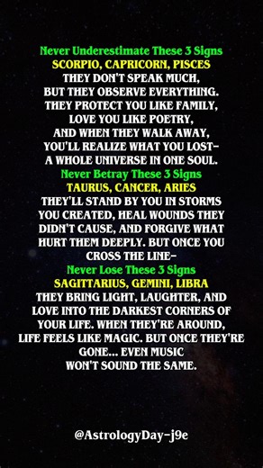 These Silent Zodiac Signs Are More Powerful Than You Think 😳 #zodiac #astrology #horoscope #tarot