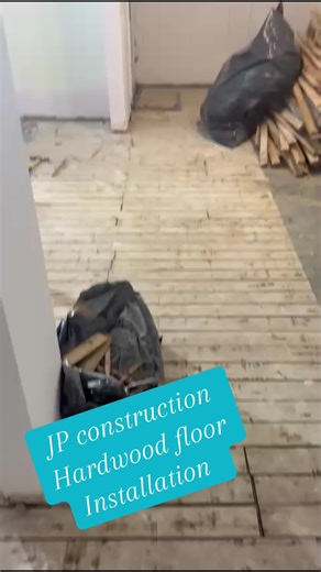 Hardwood floor Insulation #JP Construction