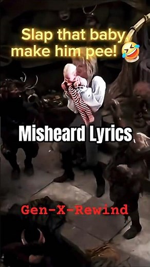 Misheard Lyrics from Labyrinth | “Dance Magic Dance” | Gen-X-Rewind | Did You Mishear Too? #Shorts