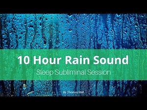Control Your Anger - (10 Hour) Rain Sound - Sleep Subliminal - By Minds in Unison