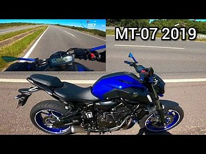 MEU TOP SPEED YAMAHA MT-07 2019 - TODA ORIGINAL