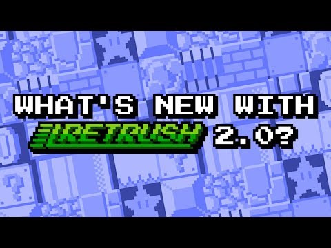What's New With Retrush 2.0? (New Speedrunning Tricks + Autosave!) #Mari0