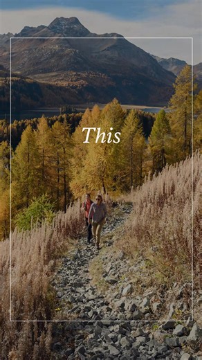 Active relaxation: Breathtaking landscapes and inspiring outdoor activities are waiting to be discovered this autumn. | Engadin