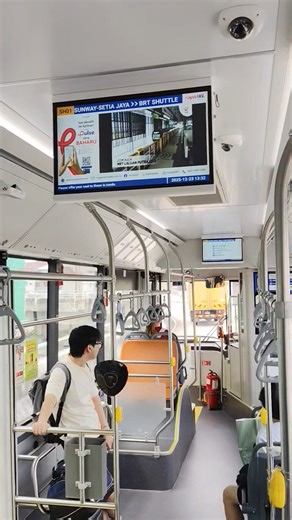 Higer XLQ6129G at BRT Sunway Line (Interior)