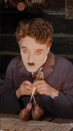Charlie Chaplin in 1925 - Restored Footage