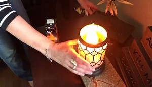 Watch Artistic Home E12 LED Flame Effect Candelabra Light Bulbs - 2019 Halloween Upgraded 4 Modes - Flicke on Amazon Live