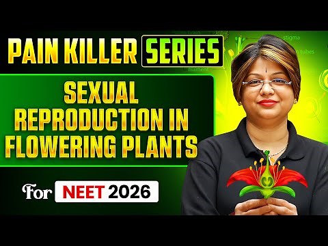 Sexual Reproduction in Flowering Plants : Basic to Advanced | NEET 2026