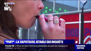 L'inquiétant engouement pour la puff, cette vapoteuse jetable qui fait un tabac chez les ados