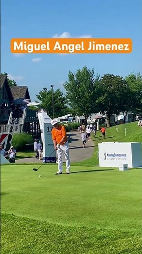 Miguel Angel Jimenez Golf Swing #golf #spanish #legend