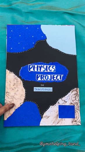 Your helping hand on Instagram: "Physics project on Transformer Class 12"