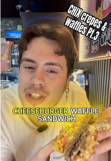CHIX Crepes & Waffles Review Pt. 3! (Craziest Combos Around) @Chix Crepe & Waffle #albany #fyp #ny #trending #viral