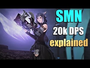 SMN/Summoner - 20k DPS Rotation explained (Ilvl 510)