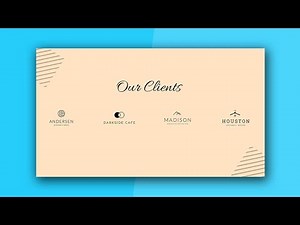 Client Logo Slider Using Owl Carousel 2 | jQuery Plugins Tutorial