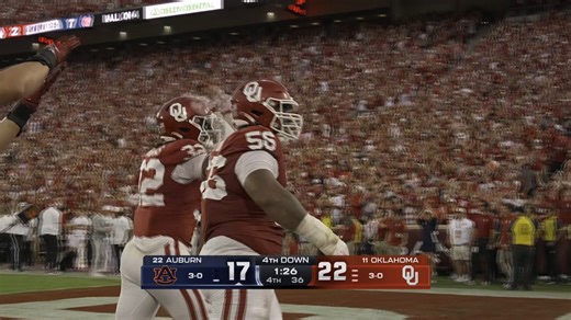 Highlights 🎥 | Week 04 vs. Auburn #BoomerSooner | OG&E | Oklahoma Football