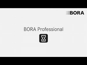 BORA Professional operating film: timer function