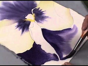 Preview | Watercolor with Birgit O'Connor: The Pansy