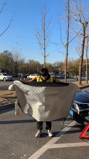 You should always keep a windshield cover in your car—winter makes it absolutely essential #car #fyp #auto #carknowledge #driving | Driving Tips