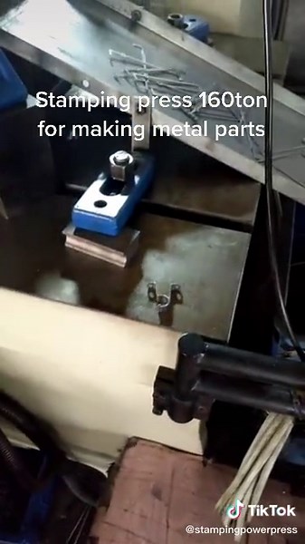 160ton Single Point Stamping Press Machine Overview