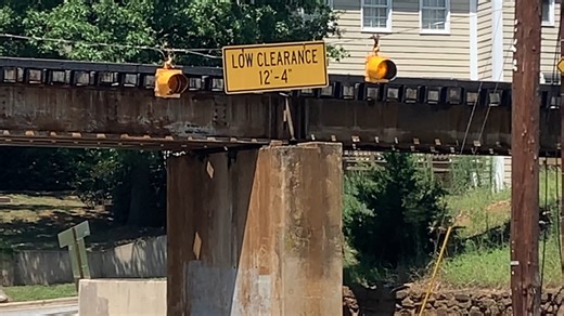 Low clearance bridges and tall vehicles are a bad combination. Not all on-baord GPS systems provide accurate information on low-clearance bridges and that could lead to trouble. #checkyourheightknowitsright | North Carolina Department of Transportation