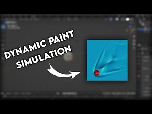 Blender Dynamic Paint Simulation | Dynamic Waves Tutorial