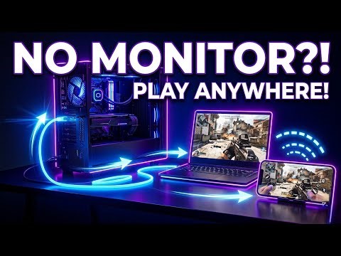 Turn Your PC Into a Headless Gaming Server: LAN Setup for Seamless Play on Laptop & Phone!