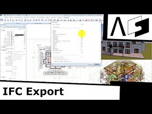 IFC Export Reference View Export aus Allplan nach Simblebim