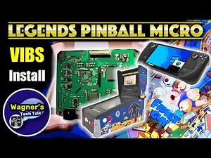 AtGames VIBS for Legends Pinball Micro - Install and Setup Guide