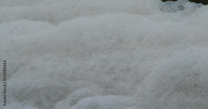 surface of polluted water