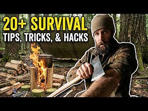 20+ Camping, Survival, and Bushcraft HACKS learned from YEARS in the Wilderness!