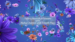 Falling Beautiful Flowers