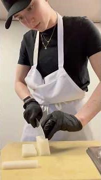 A sneak peek at prep work #prepcook #culinaryschool