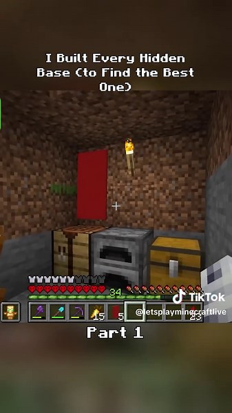 Discover the Best Hidden Base in Minecraft - Part 1