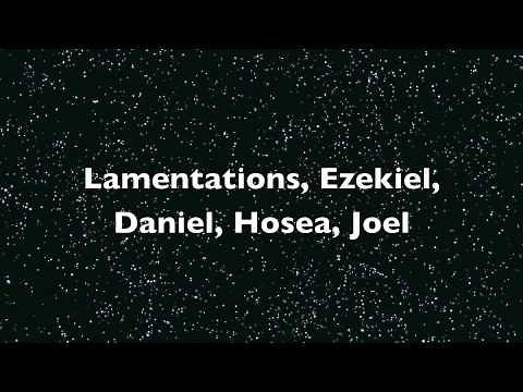 Old Testament books of the Bible song