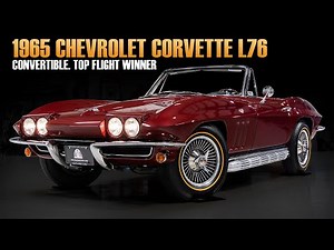 1965 Chevrolet Corvette L76 Convertible - NCRS Top Flight Award Winner