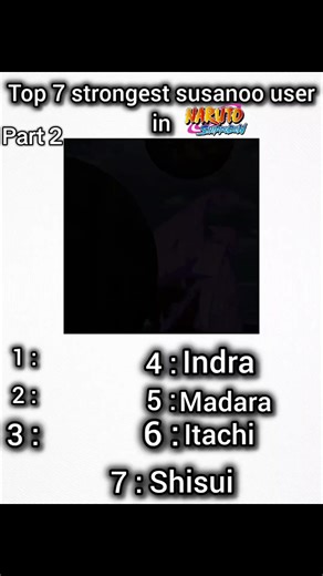 Top 7 Strongest Susanoo Users in Naruto Shippuden