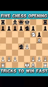 Opening Tricks to Win Fast 📖♟️ #chessmaster | Chess Master
